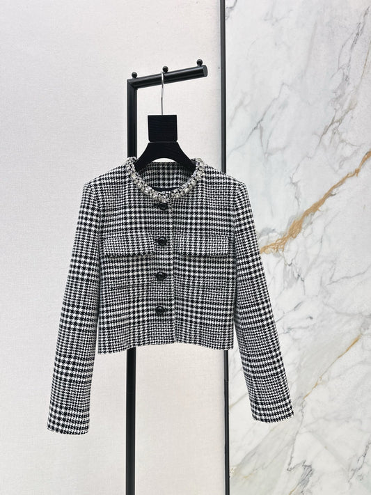 Self 25fw houndstooth jacket
