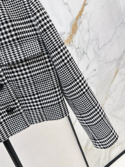 Self 25fw houndstooth jacket