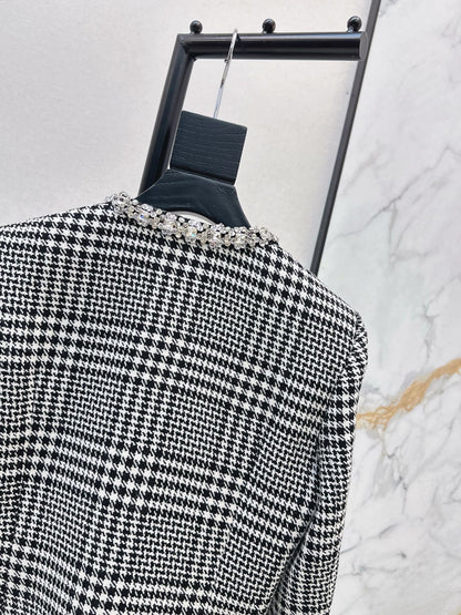 Self 25fw houndstooth jacket