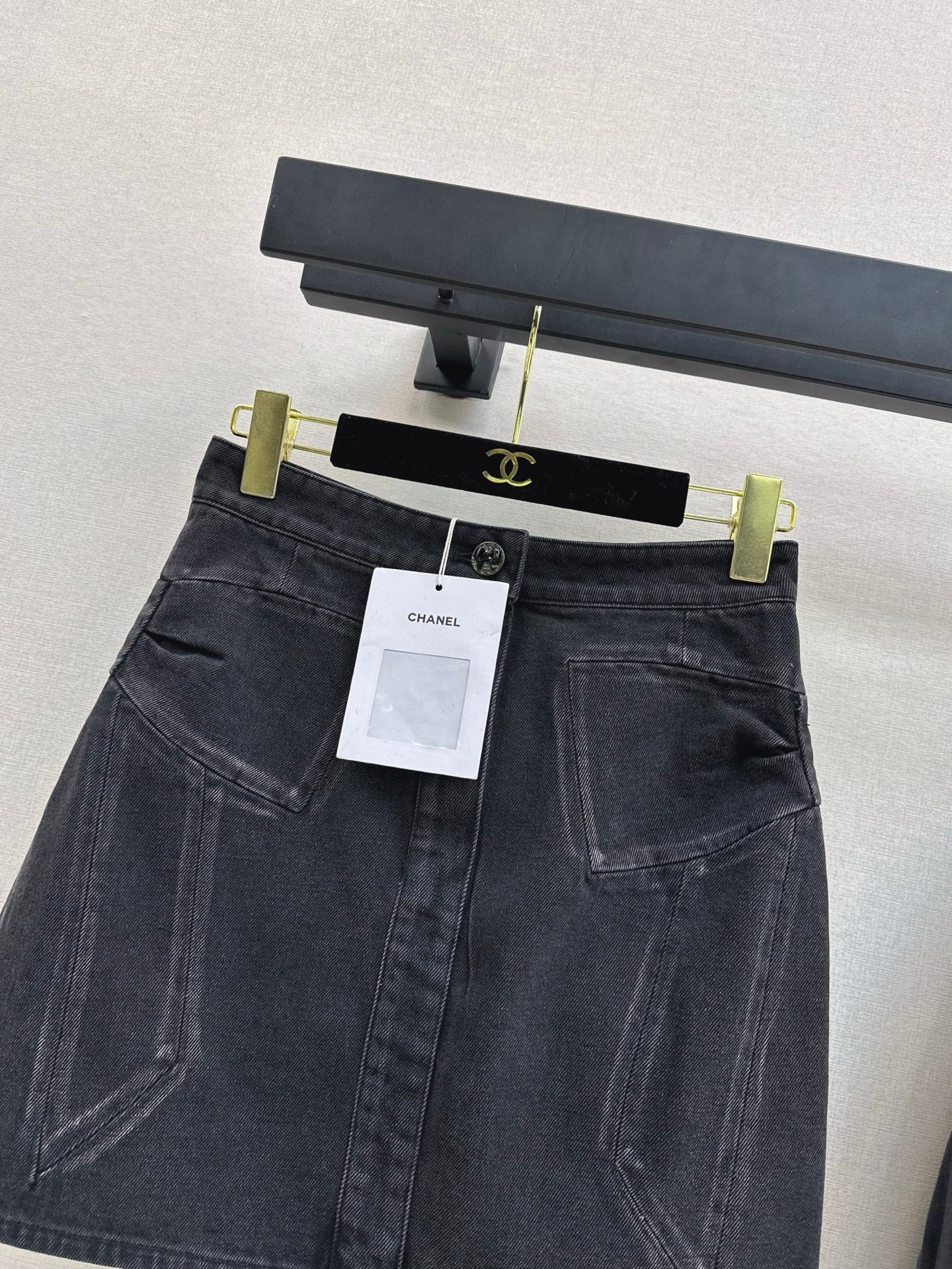 Chan 25fw denim skirt