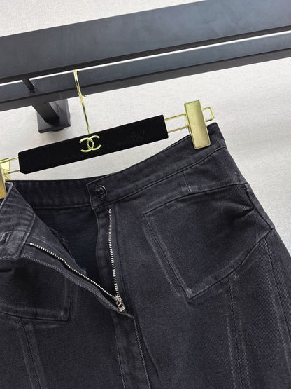 Chan 25fw denim skirt