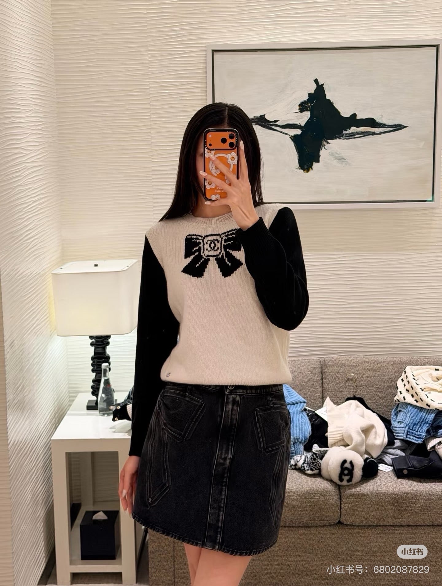 Chan 25fw cashmere sweater