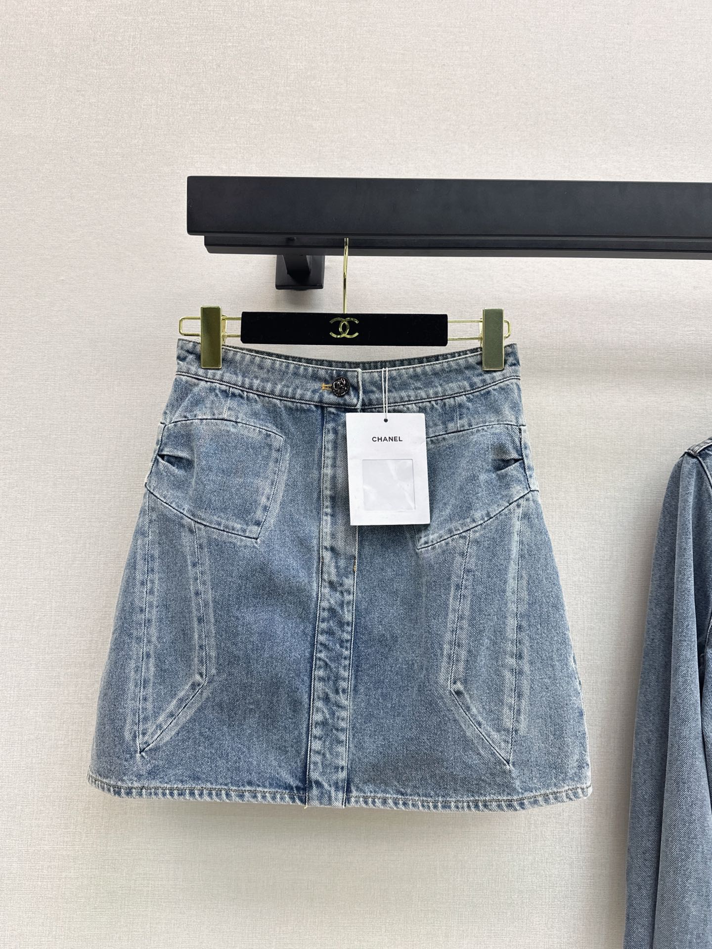 Chan 25fw denim skirt