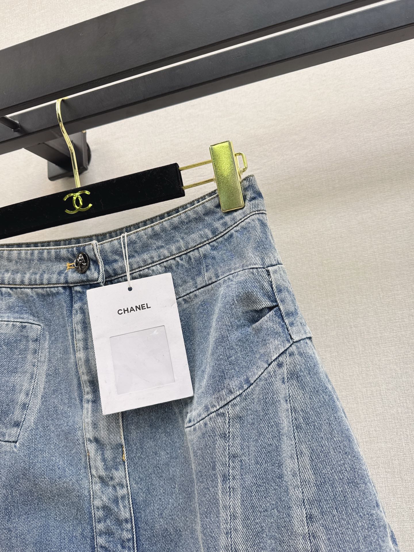 Chan 25fw denim skirt