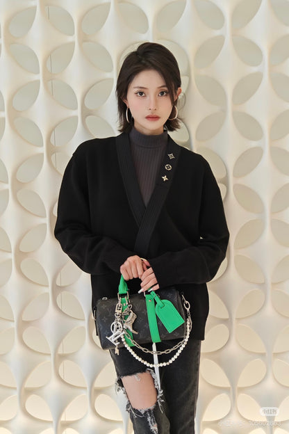 Loui 25fw wool cardigan