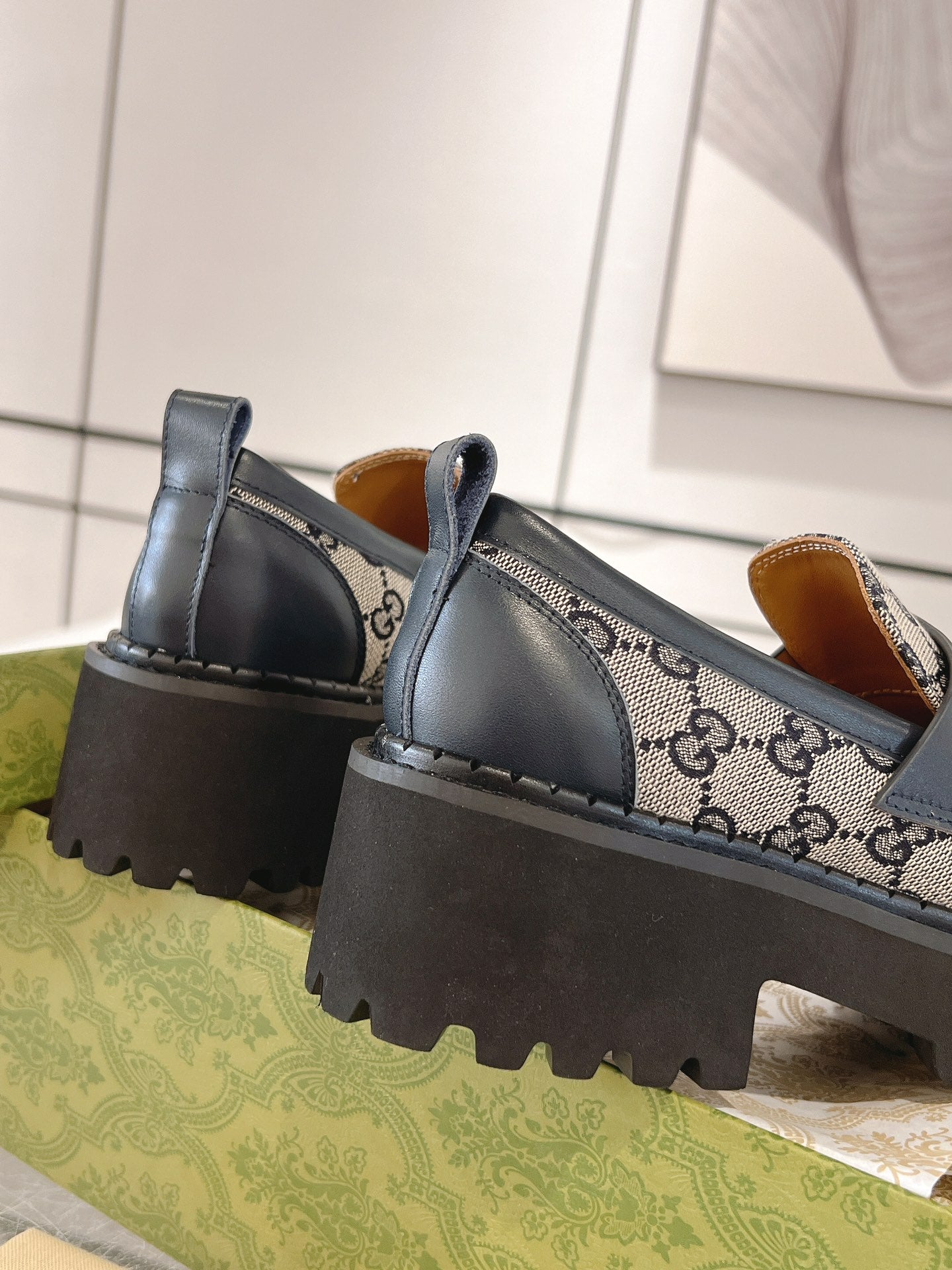 Cucc 25fw platform loafer shoes