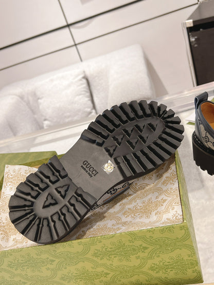 Cucc 25fw platform loafer shoes