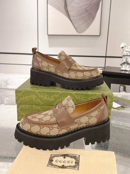 Cucc 25fw platform loafer shoes