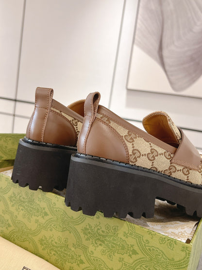 Cucc 25fw platform loafer shoes