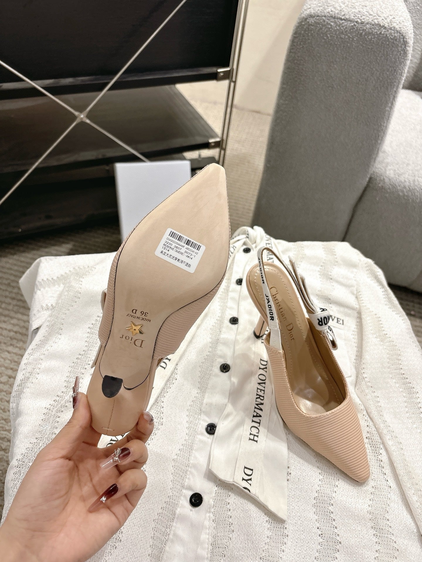 CD 25fw slingback heels