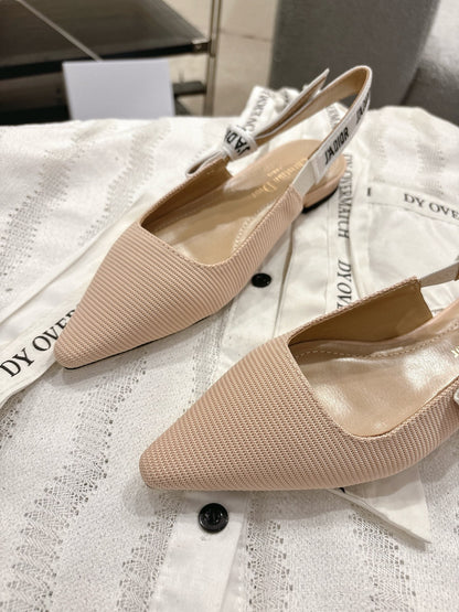 CD 25fw slingback flats