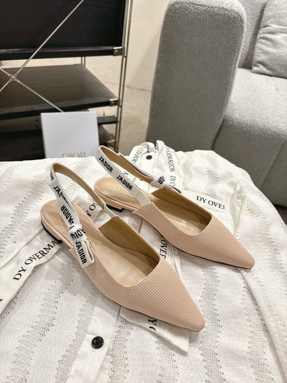 CD 25fw slingback flats