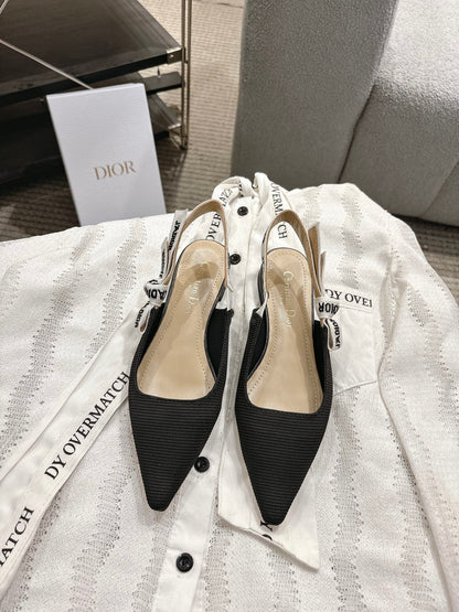 CD 25fw slingback flats