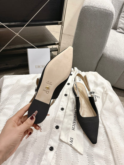 CD 25fw slingback flats