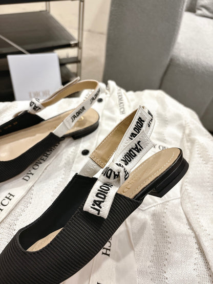 CD 25fw slingback flats