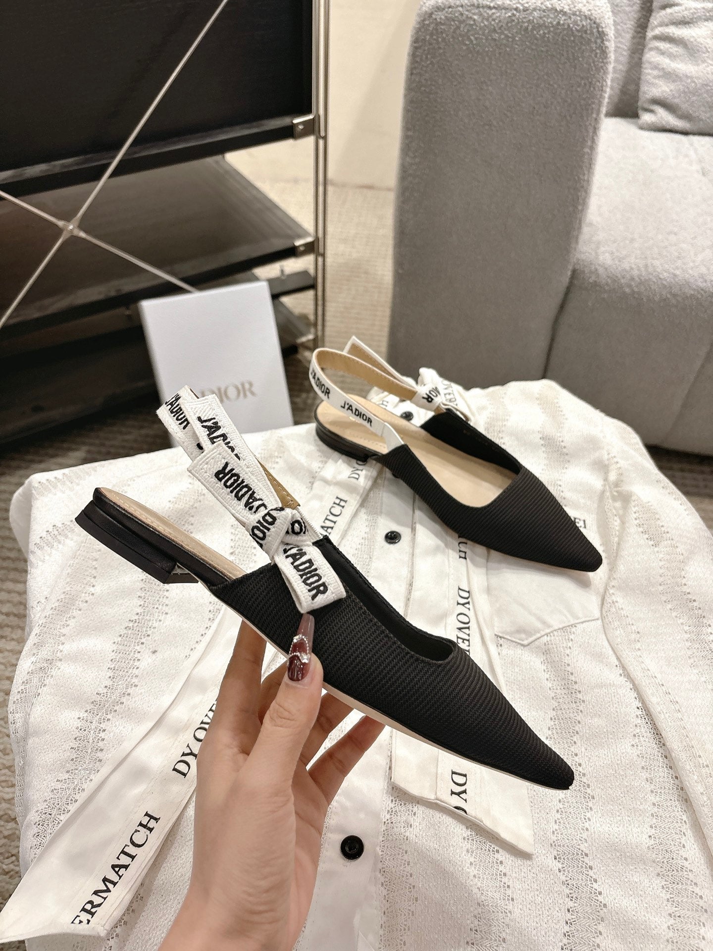 CD 25fw slingback flats