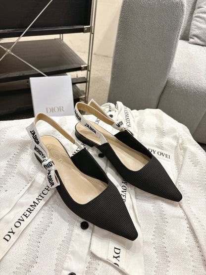 CD 25fw slingback flats