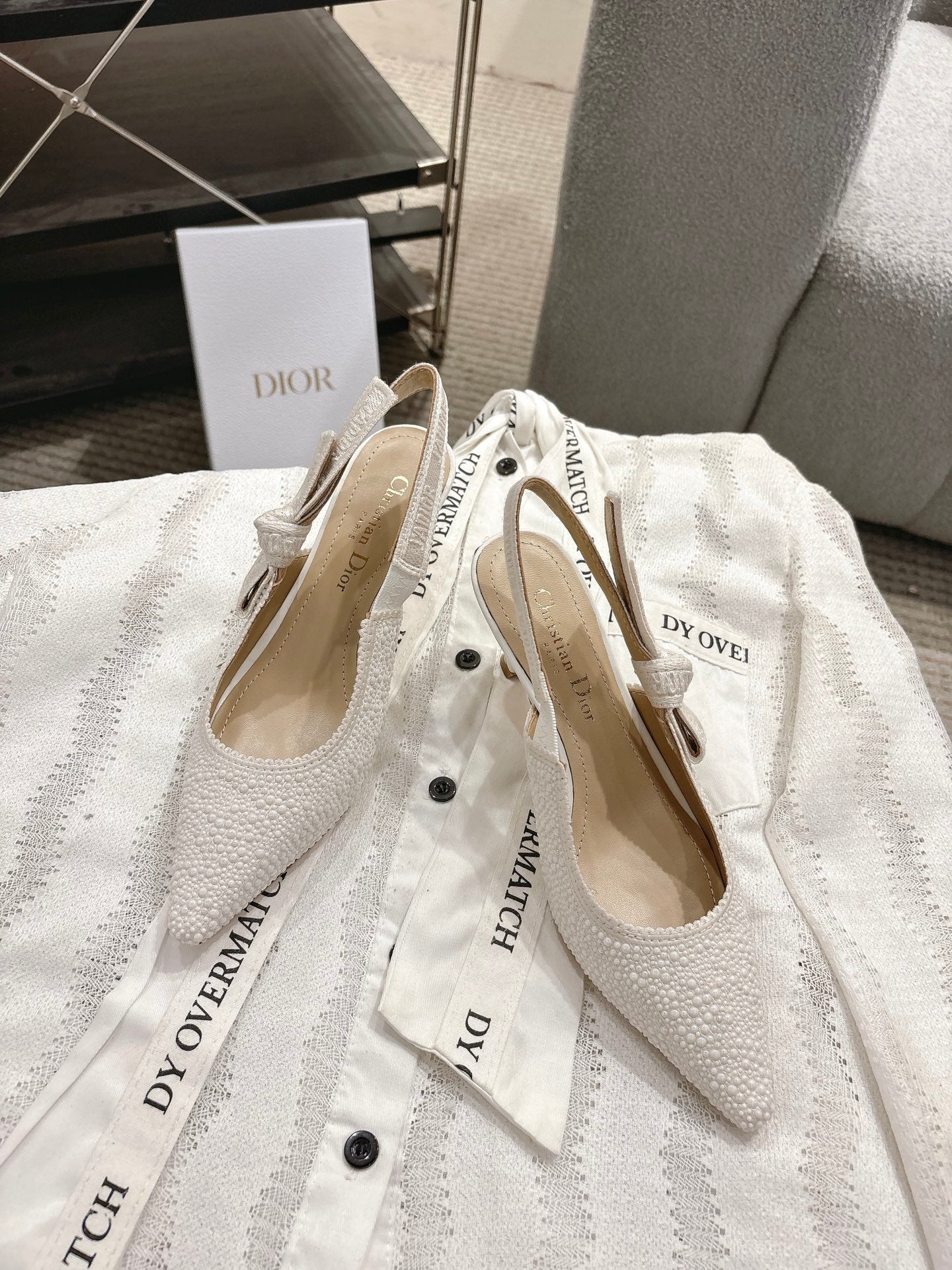 CD 25fw kitten slingback heels