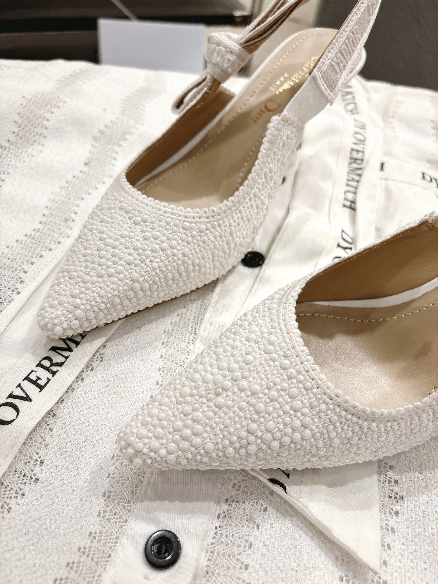 CD 25fw kitten slingback heels