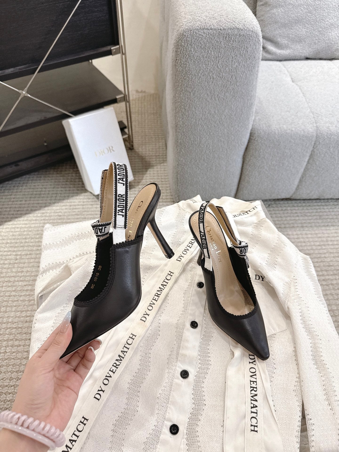 CD 25fw  slingback heels