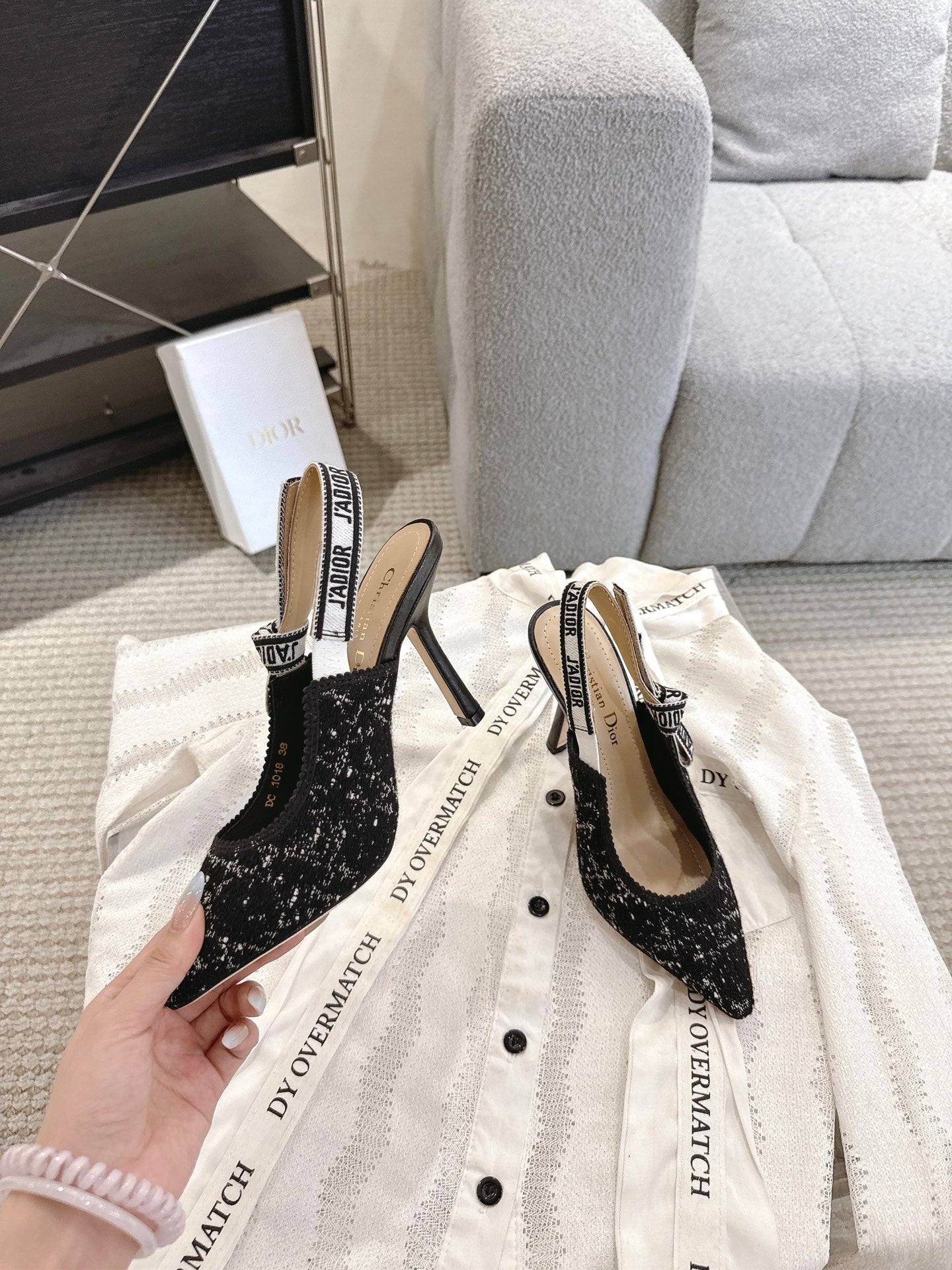 CD 25fw slingback heels