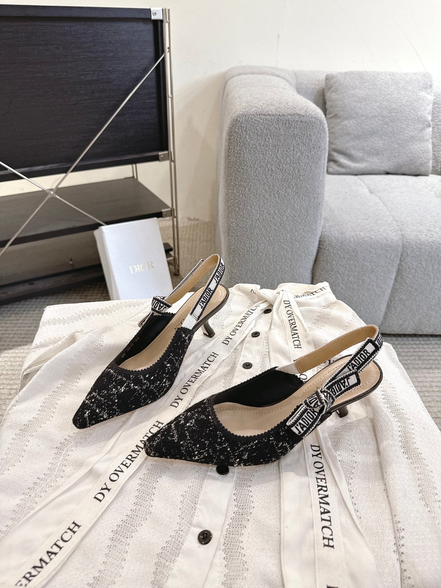 CD 25fw kitten slingback heels