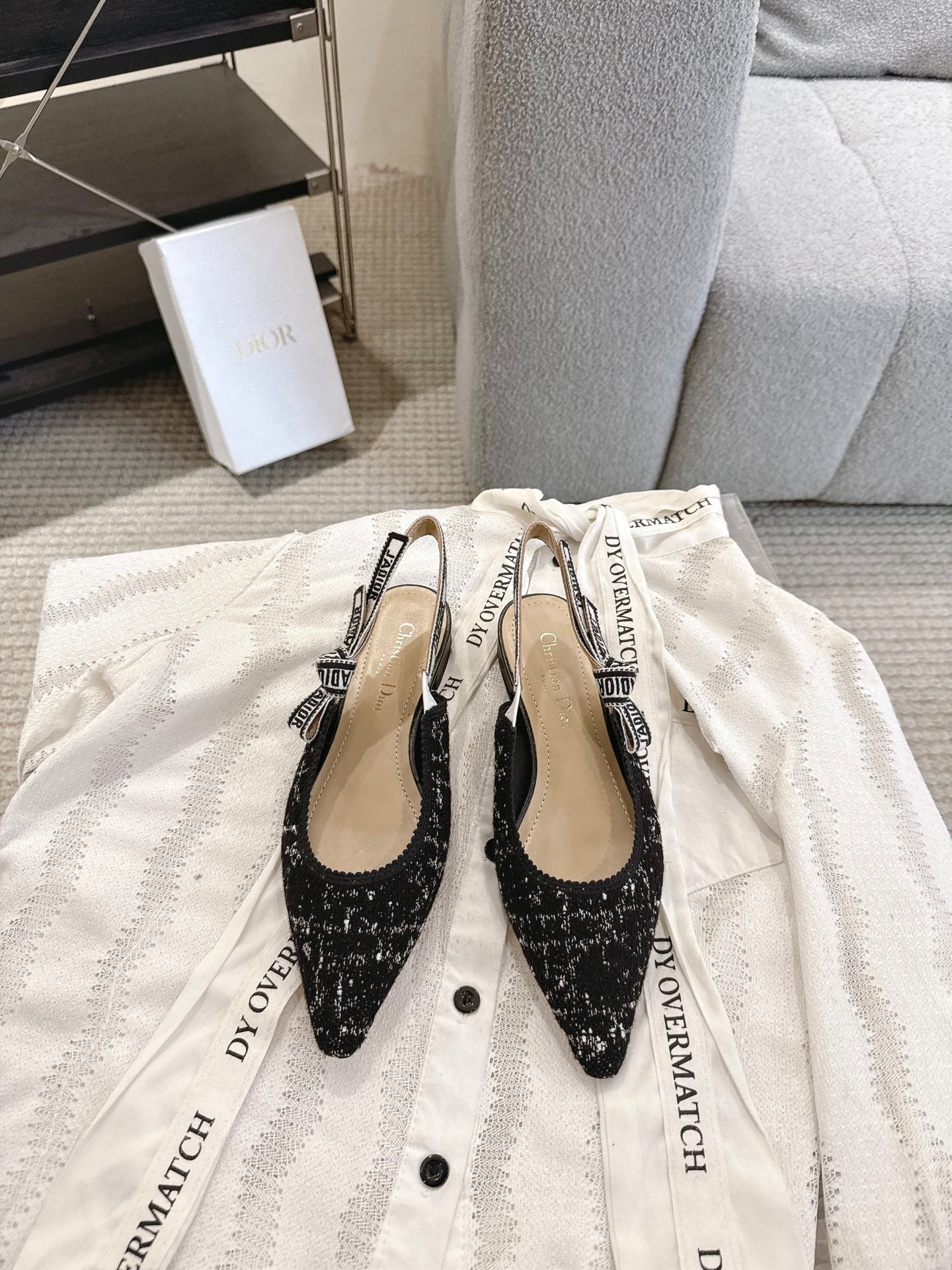 CD 25fw slingback flats