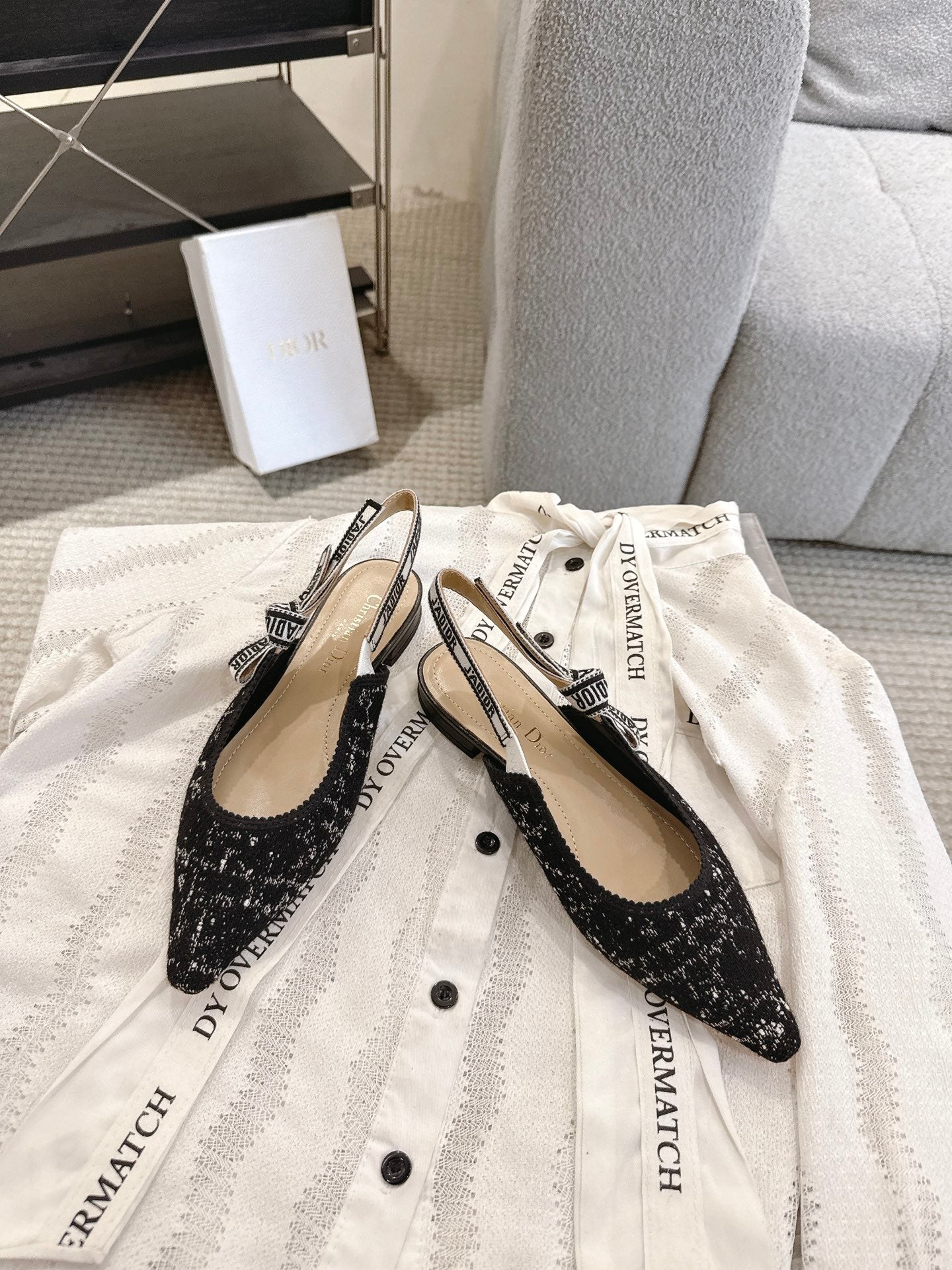 CD 25fw slingback flats