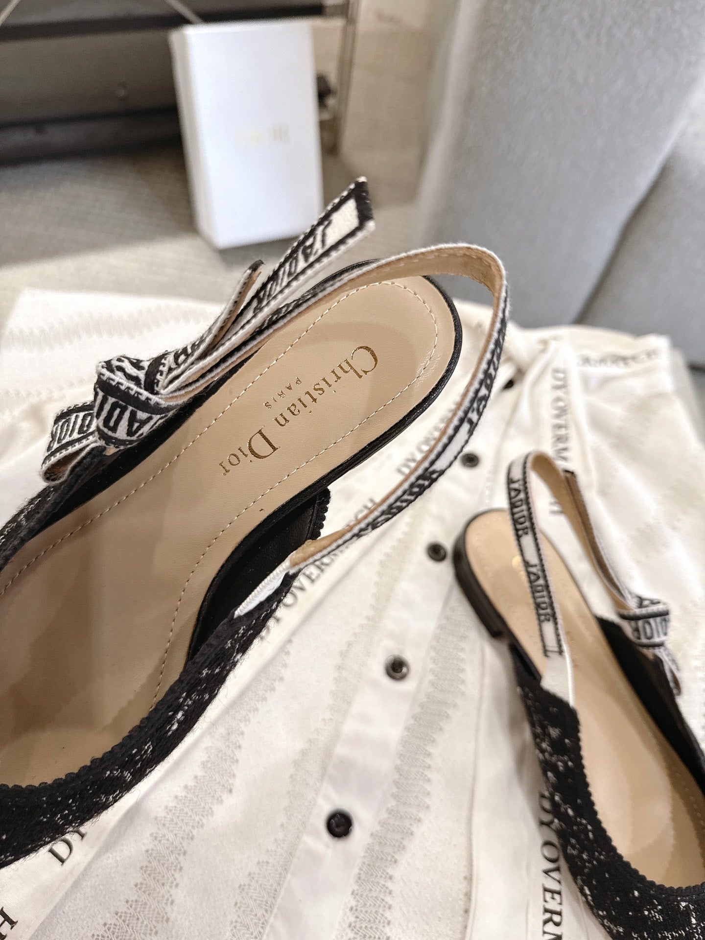 CD 25fw slingback flats