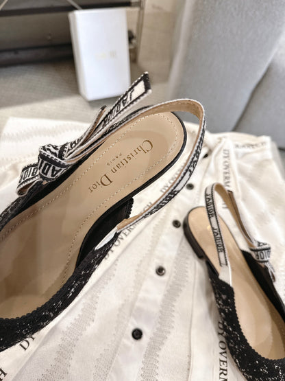 CD 25fw slingback flats