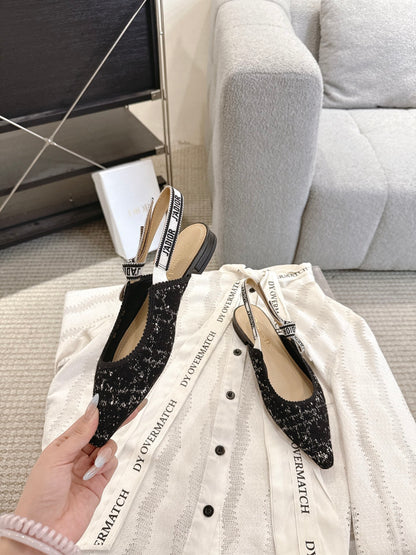 CD 25fw slingback flats