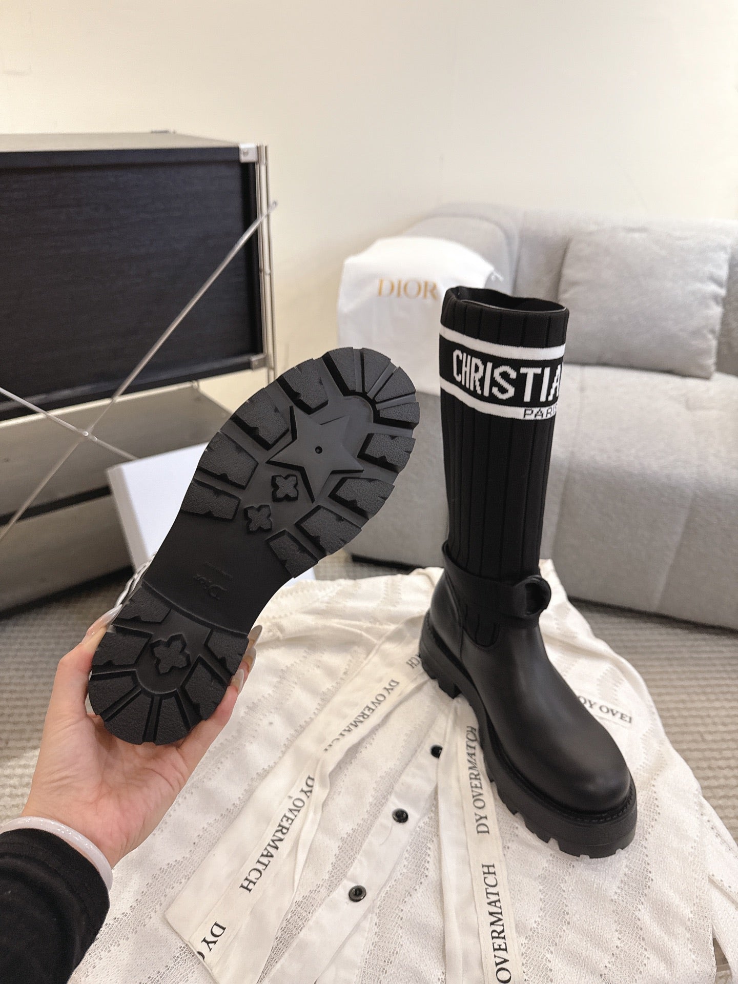 CD 25fw sock boots