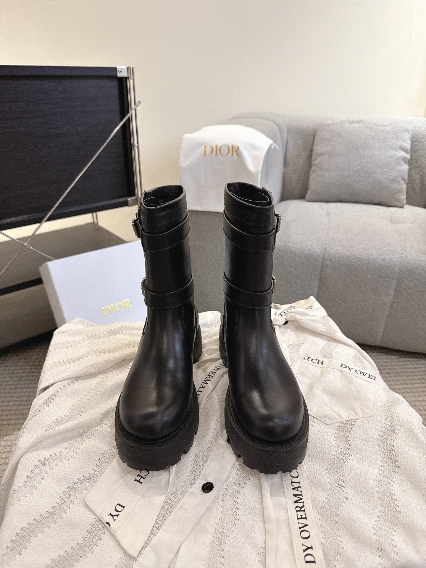 CD 25fw platform boots