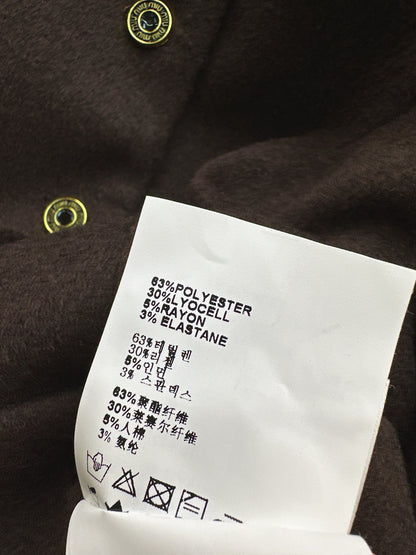 Miu 25fw jacket wide-leg pants set