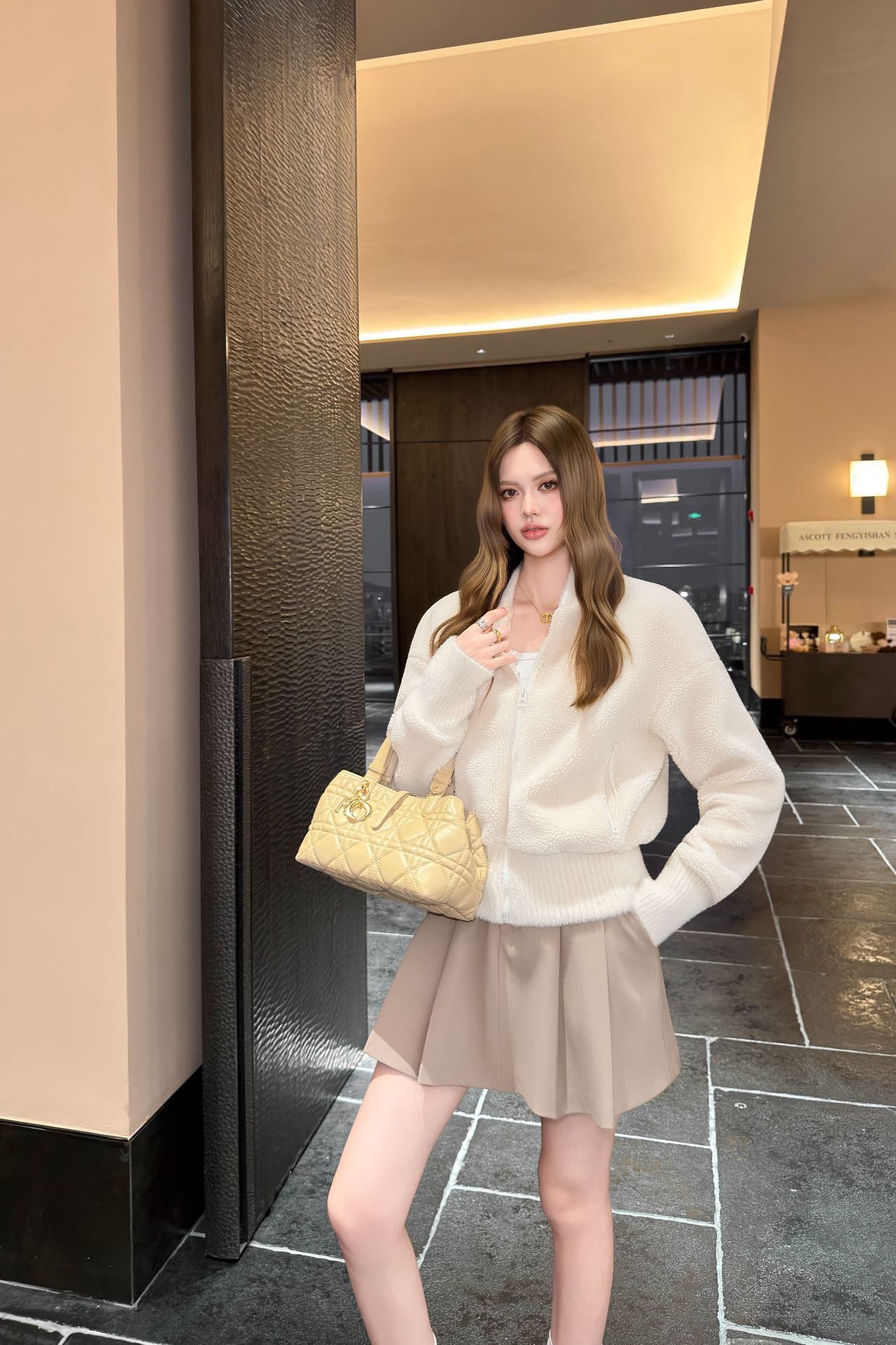 CD 25fw fleece jacket