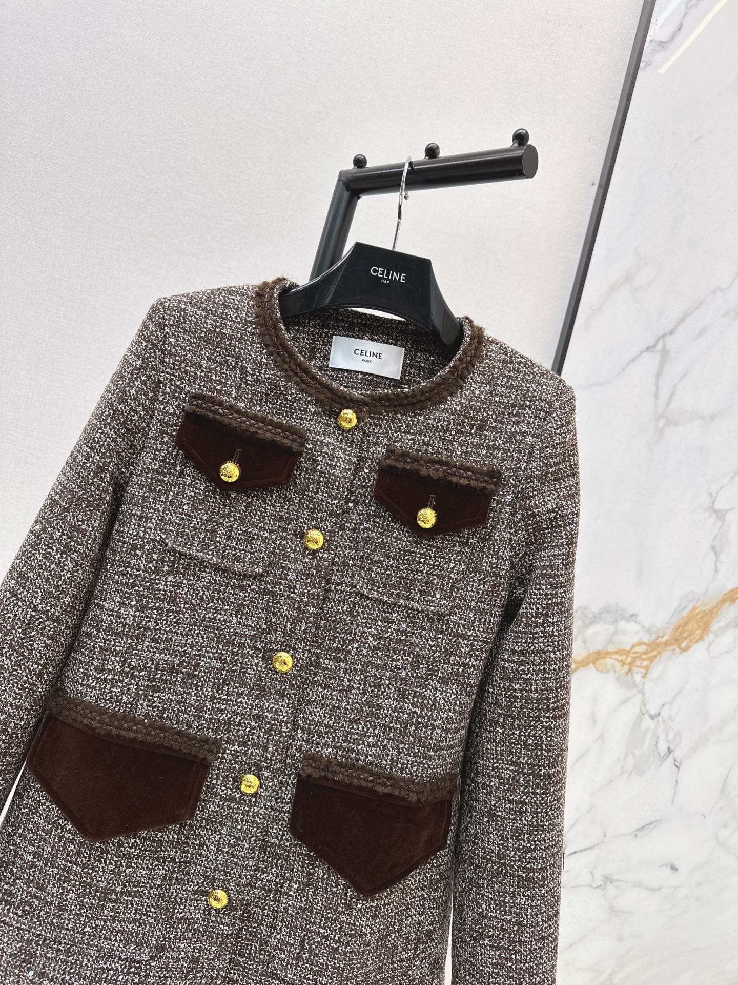 Celi 25fw suede jacket