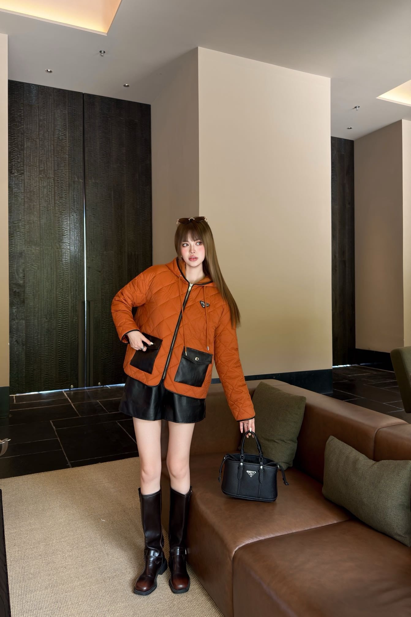 Pra 25fw padded jacket