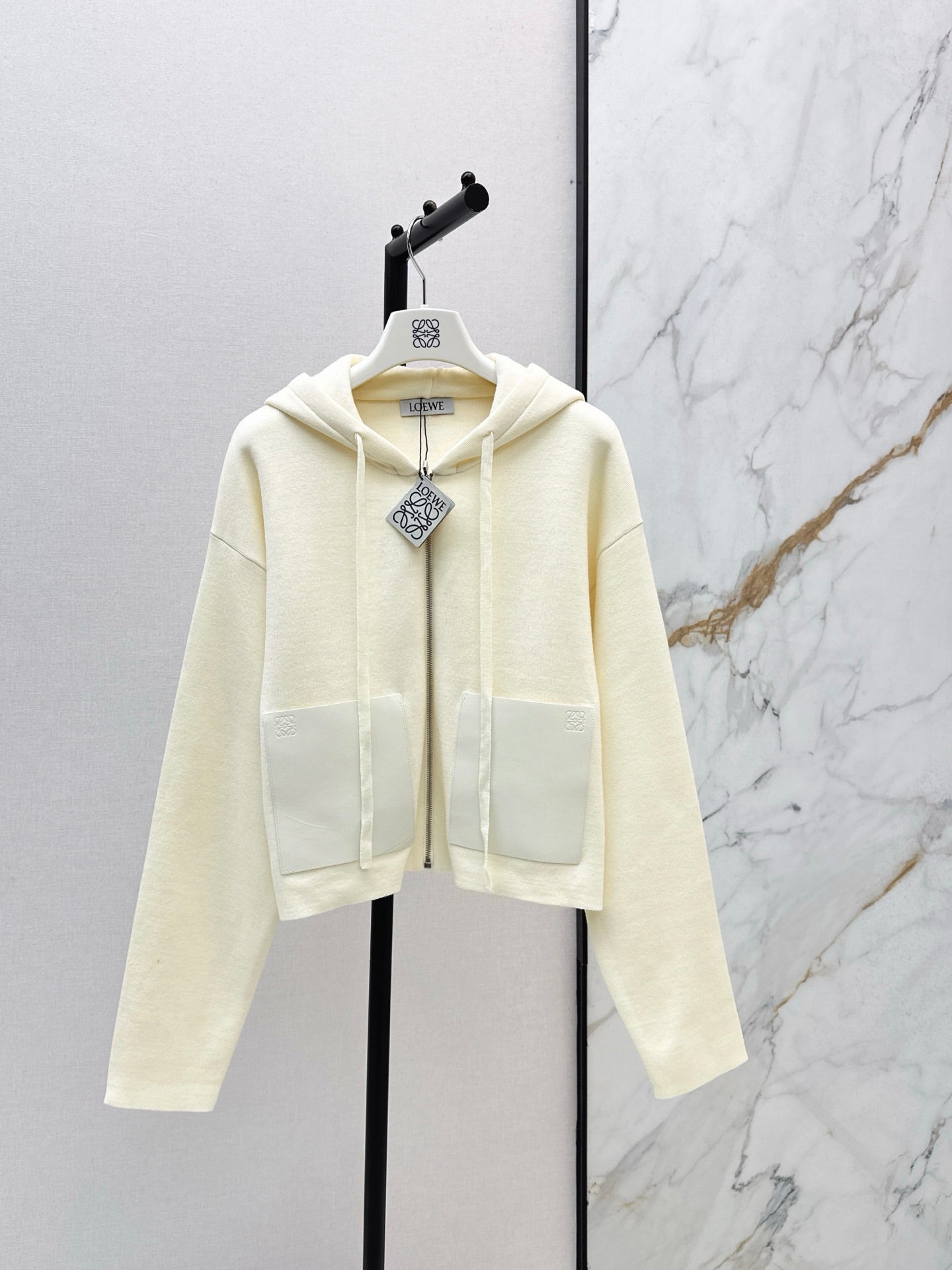 Loe 25fw wool knit cardigan