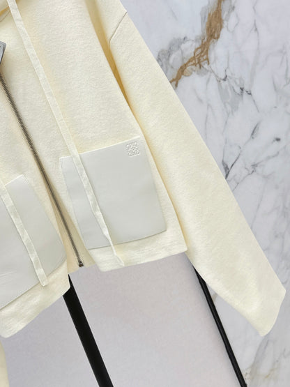 Loe 25fw wool knit cardigan