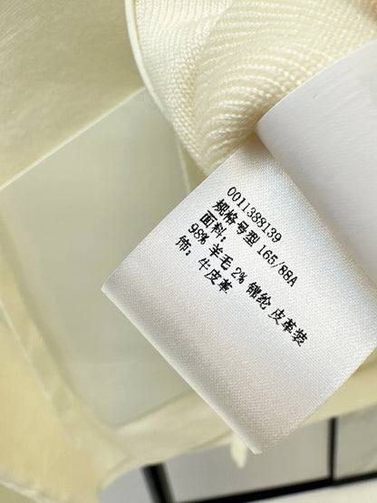 Loe 25fw wool knit cardigan