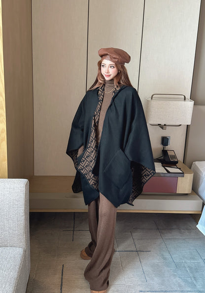 Fend 25fw shawl wraps