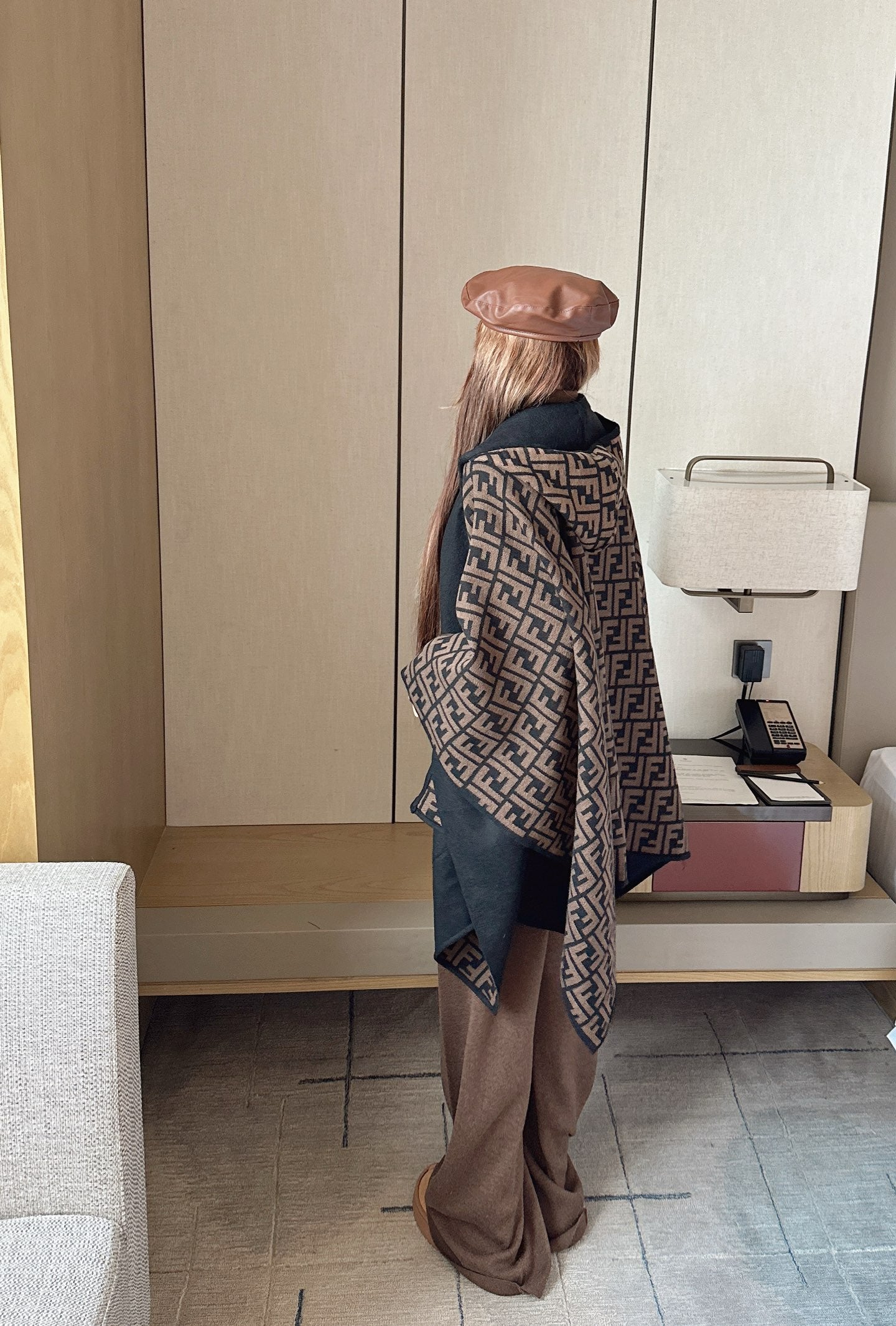 Fend 25fw shawl wraps