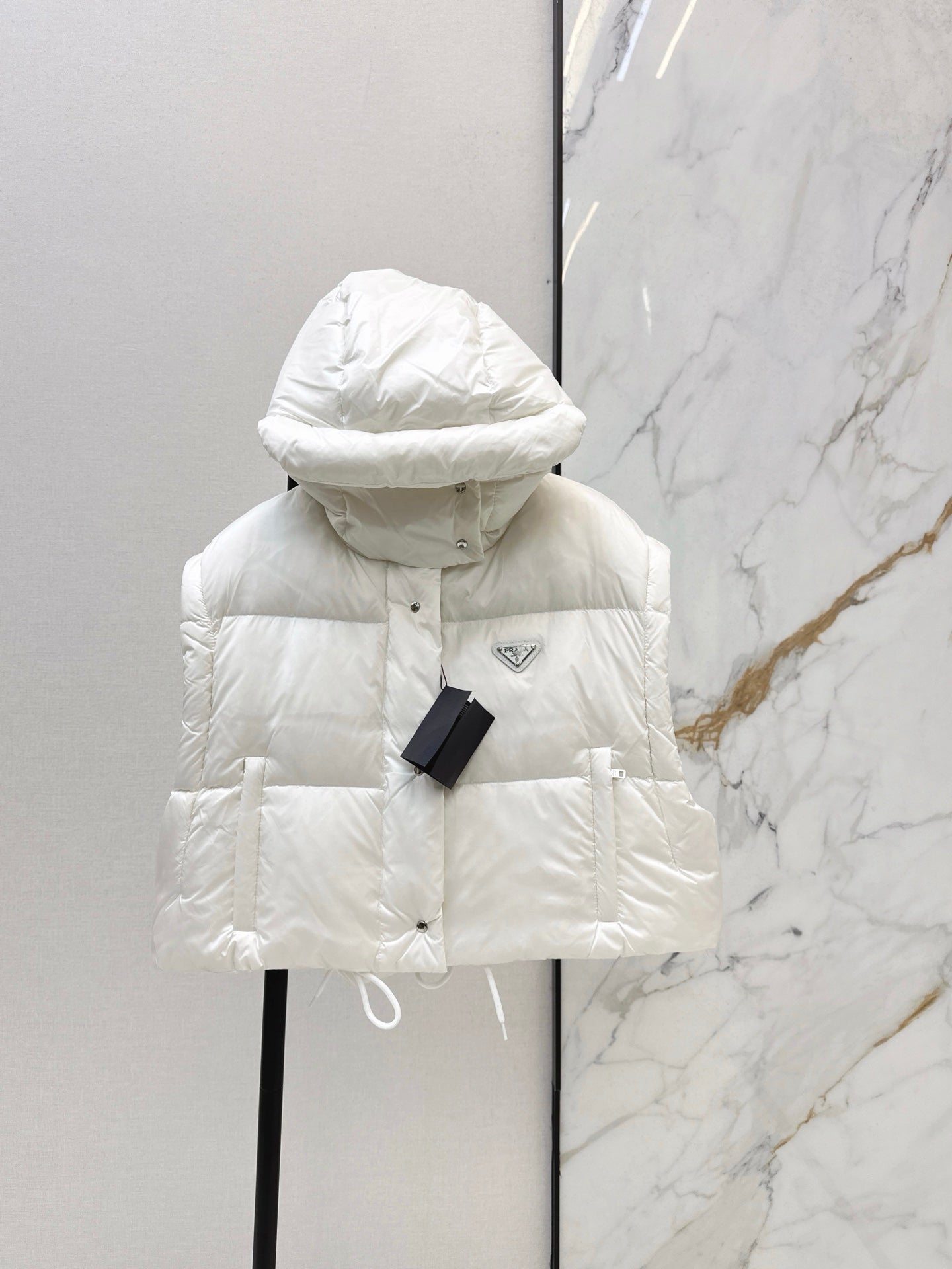 Pra 25fw detachable reversible down jacket
