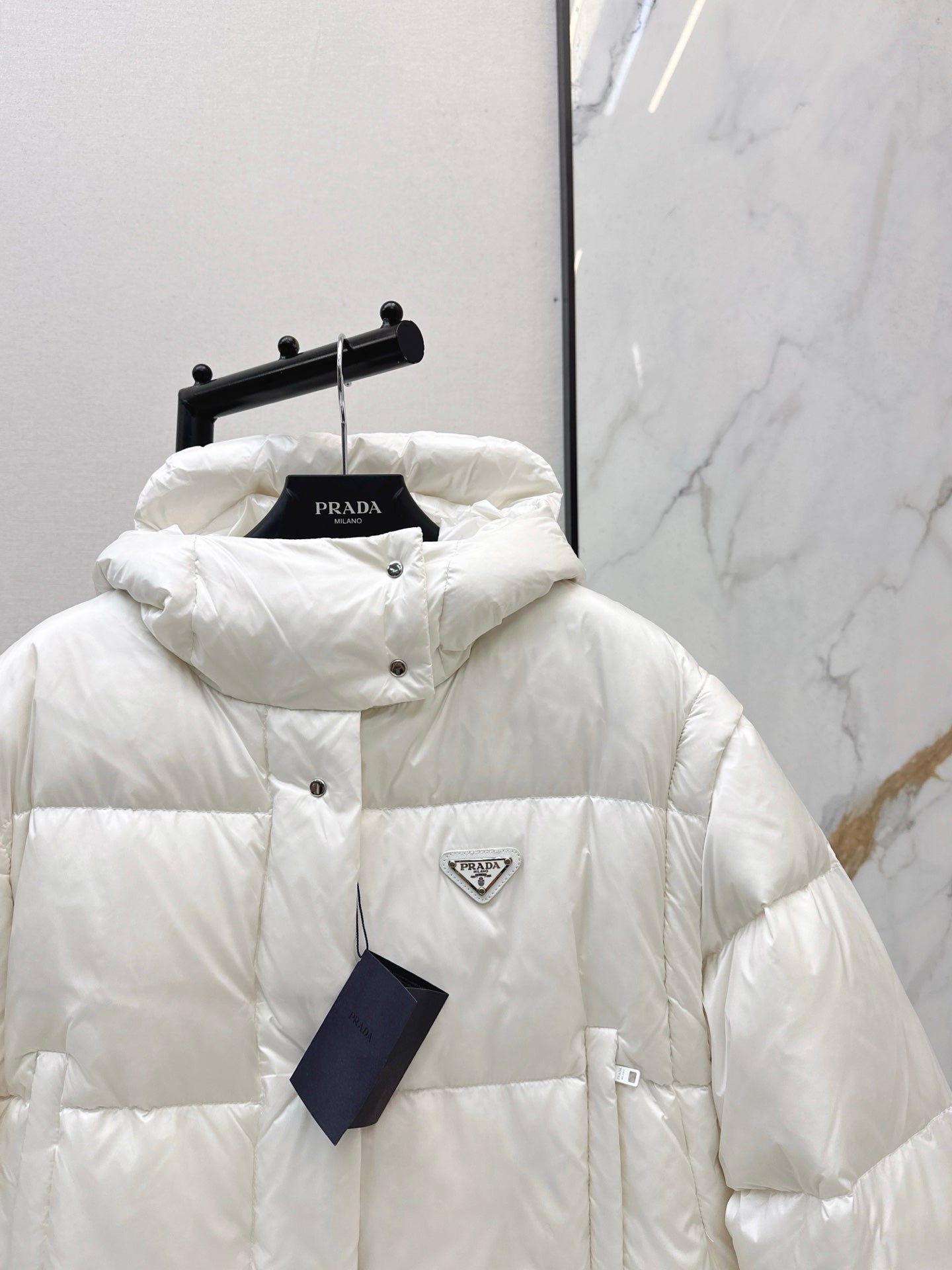 Pra 25fw detachable reversible down jacket