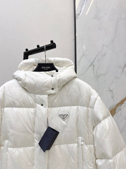 Pra 25fw detachable reversible down jacket