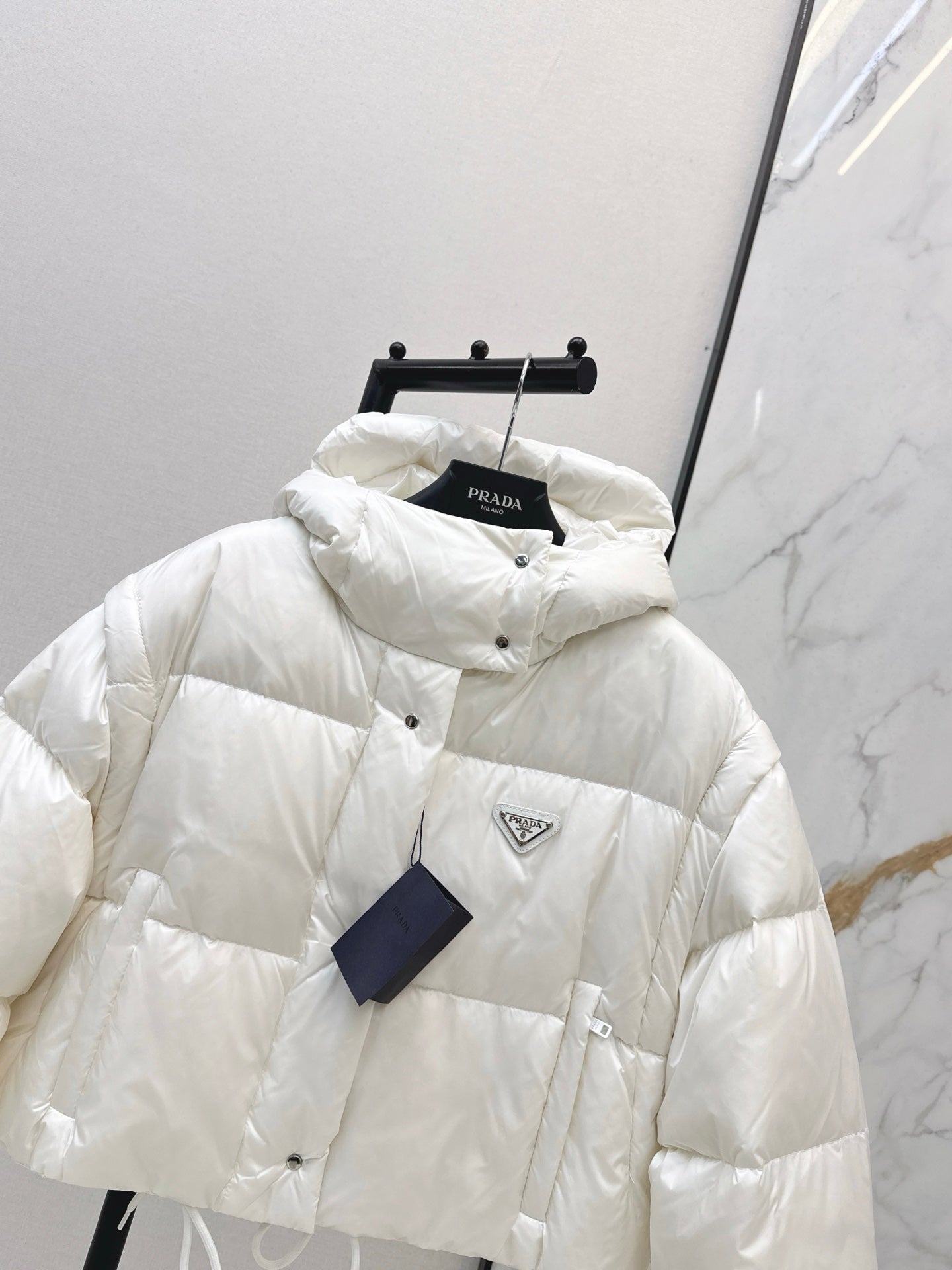 Pra 25fw detachable reversible down jacket