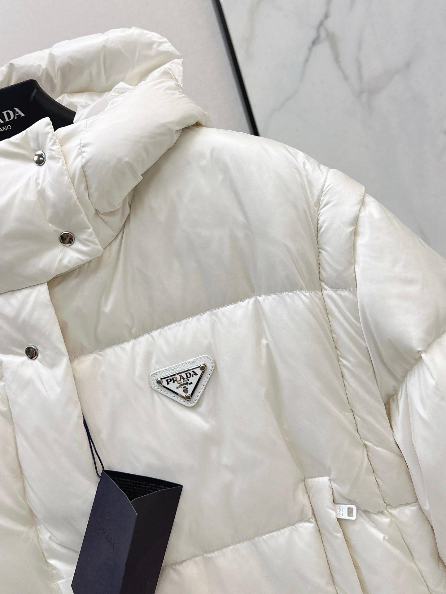 Pra 25fw detachable reversible down jacket