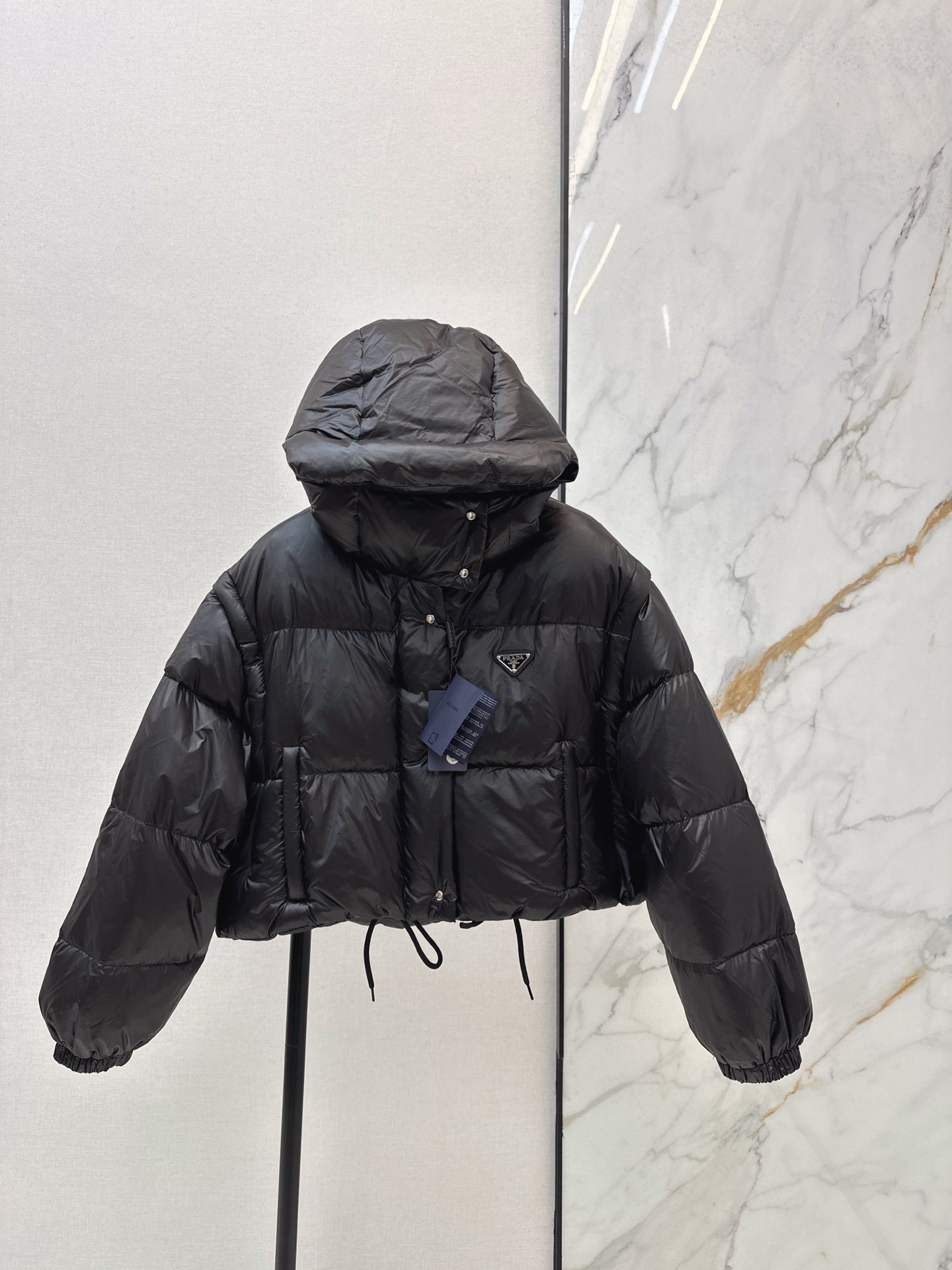 Pra 25fw detachable reversible down jacket