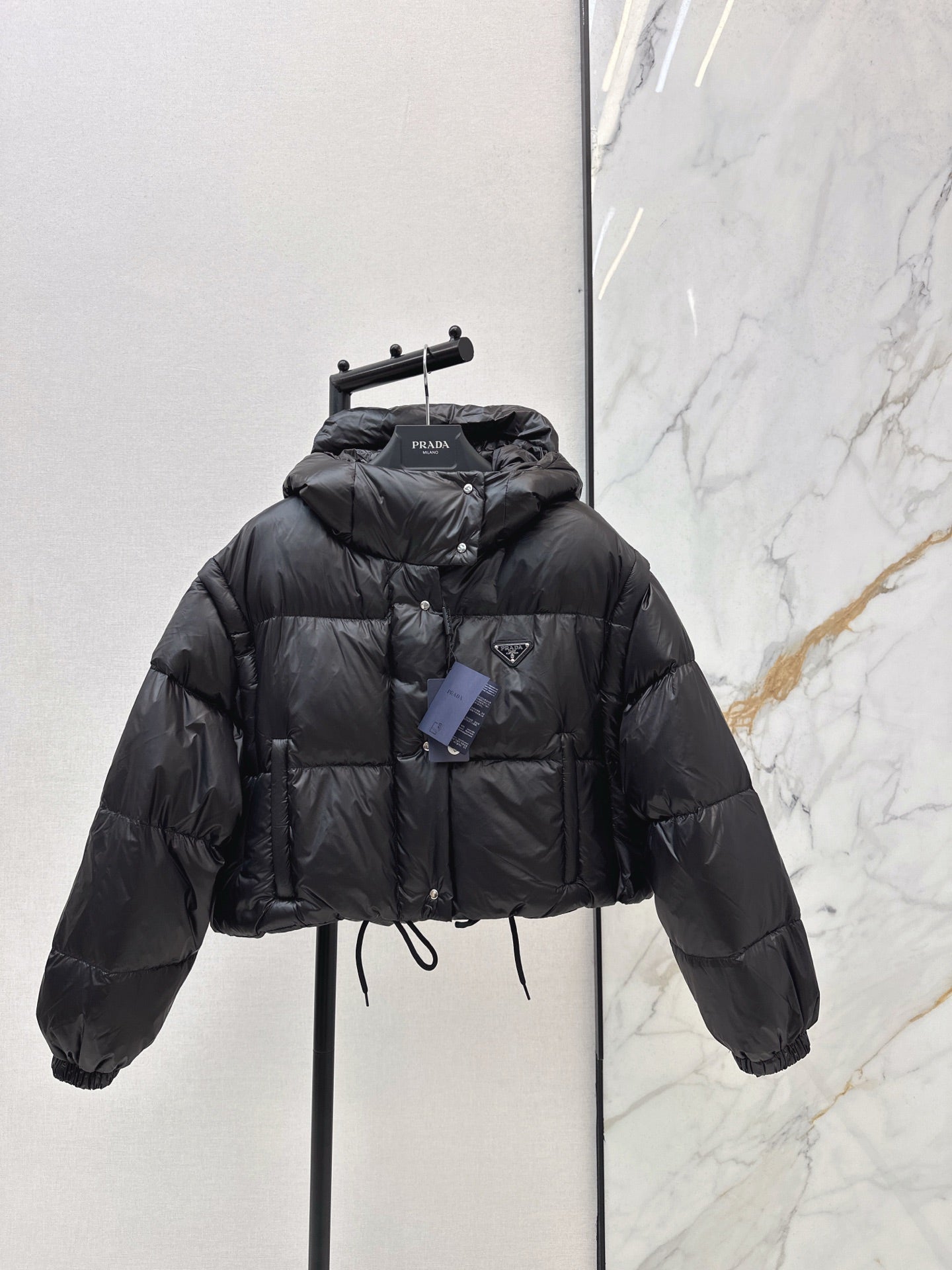 Pra 25fw detachable reversible down jacket