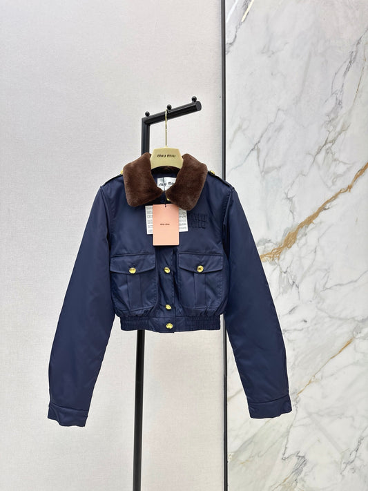 Miu 25fw padded jacket